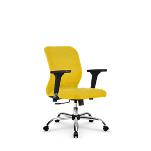 Компьютерное кресло SU-Mr-4/подл.200/осн.003 желтый в Тамбове - предосмотр