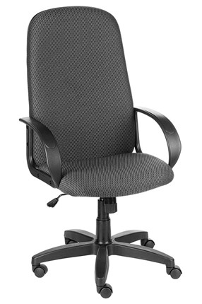 Офисное кресло Амбасадор JP15/1 серый ромбик в Тамбове - изображение
