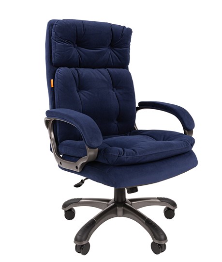 Компьютерное кресло CHAIRMAN 442 Ткань синий в Тамбове - изображение 1