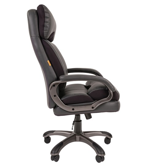 Офисное кресло CHAIRMAN 505 Экокожа серая в Тамбове - изображение 2