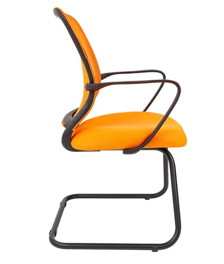 Кресло компьютерное CHAIRMAN 698V Сетка TW (оранжевый) в Тамбове - изображение 3