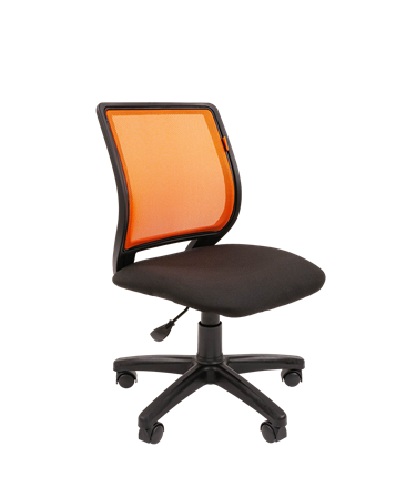 Кресло CHAIRMAN 699 Б/Л Сетка TW-66 (оранжевый) в Тамбове - изображение