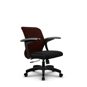 Офисное кресло SU-M-4/подл.160/осн.001, Коричневый/Черный в Тамбове