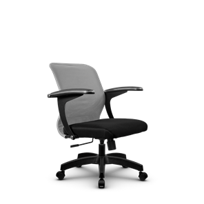 Кресло SU-M-4/подл.160/осн.001, Светло-серый/Черный в Тамбове