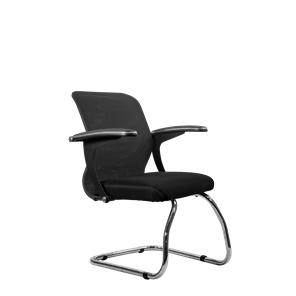 Офисный стул SU-M-4/подл.160/осн.007, Темно-серый/Черный в Тамбове