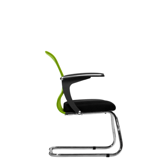 Офисный стул SU-M-4/подл.160/осн.007, Зеленый/Черный в Тамбове - изображение 1