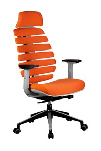 Кресло Riva Chair SHARK (Оранжевый/серый) в Тамбове - предосмотр