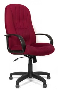 Кресло офисное CHAIRMAN 685, ткань TW 13, цвет бордо в Тамбове - предосмотр