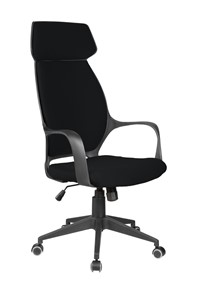 Кресло компьютерное Riva Chair 7272 (Черный/черный) в Тамбове
