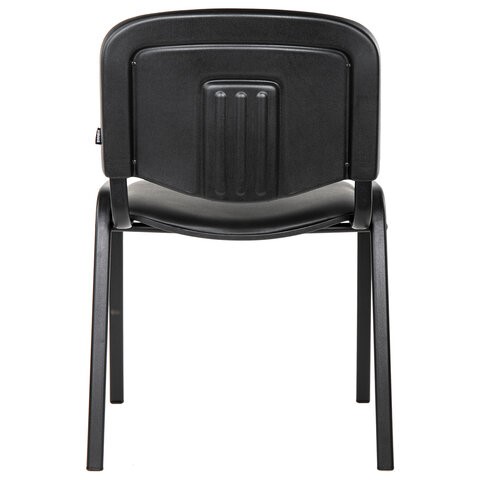 Офисный стул Brabix Iso CF-005 (черный каркас, кожзам черный) 531977 в Тамбове - изображение 3