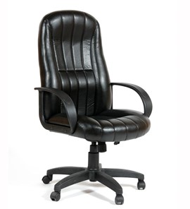 Кресло компьютерное CHAIRMAN 685, экокожа, цвет черный в Тамбове