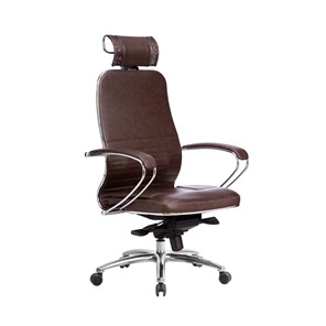 Кресло офисное Samurai KL-2.04, темно-коричневый в Тамбове - предосмотр