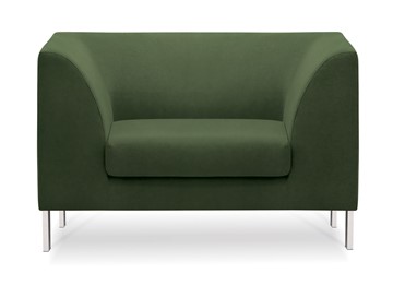 Кресло офисное Сиеста, ткань Сахара / зеленая С39 в Тамбове