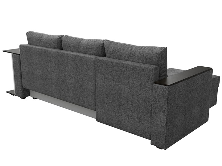 Угловой диван с оттоманкой Атланта Лайт, Серый (рогожка) в Тамбове - изображение 7