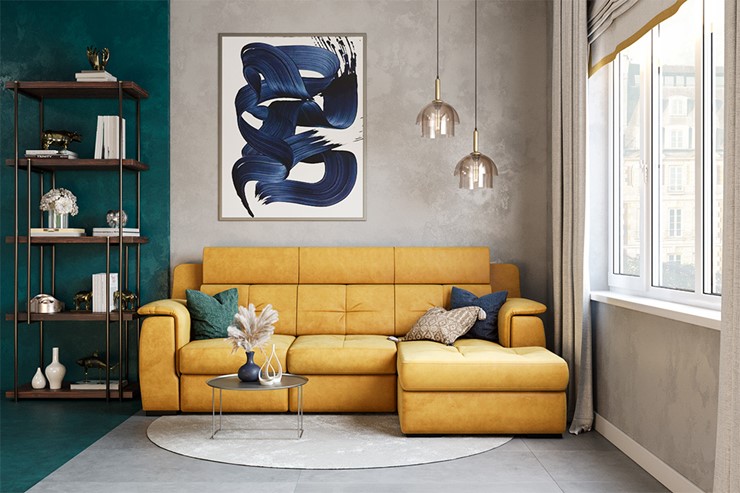 Угловой диван Бруклин с оттоманкой в Тамбове - изображение 7