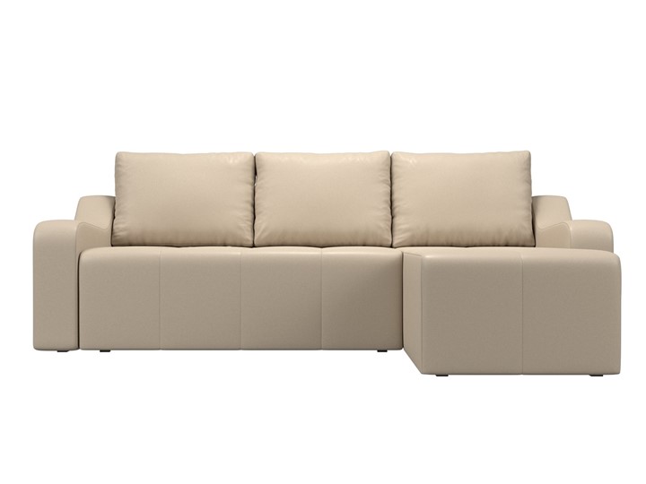 Угловой раскладной диван Элида, Бежевый (экокожа) в Тамбове - изображение 2