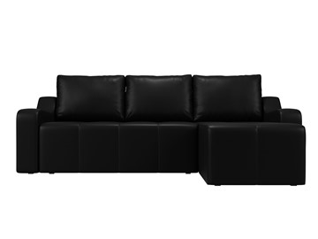 Угловой диван для гостиной Элида, Черный (экокожа) в Тамбове - предосмотр 2