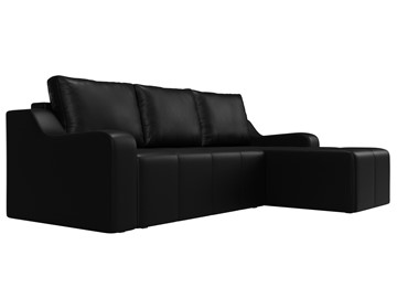 Угловой диван для гостиной Элида, Черный (экокожа) в Тамбове - предосмотр 3