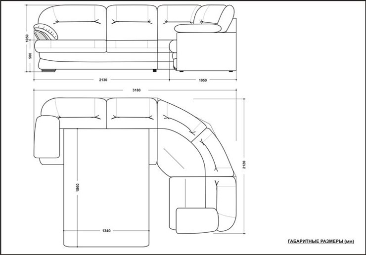 Угловой диван Квин 6 в Тамбове - изображение 5