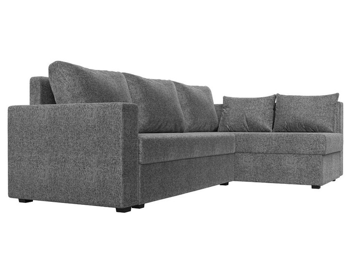 Угловой раскладной диван Мансберг, Серый (Рогожка) в Тамбове - изображение 7
