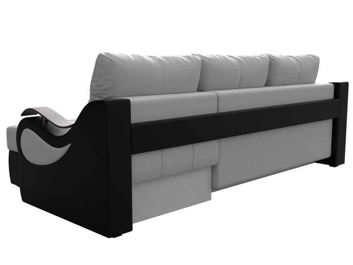 Угловой диван Меркурий, Белый/черный (экокожа) в Тамбове - изображение 7