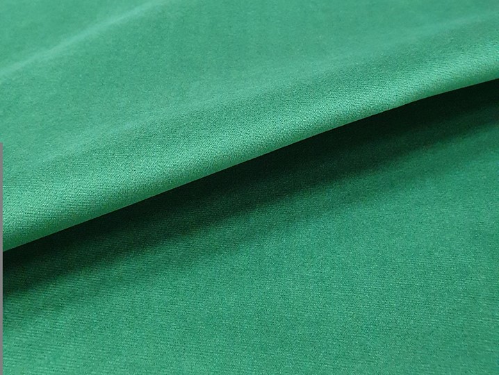 Угловой диван с оттоманкой Николь лайт, Зеленый/Коричневый (велюр/экокожа) в Тамбове - изображение 9
