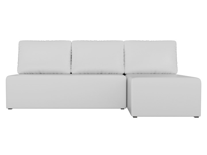 Угловой диван Поло, Белый (экокожа) в Тамбове - изображение 1