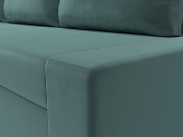 Угловой диван для гостиной Версаль, Бирюзовый/Бежевый (велюр) в Тамбове - предосмотр 3