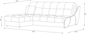 Угловой диван Токио (НПБ) в Тамбове - предосмотр 1