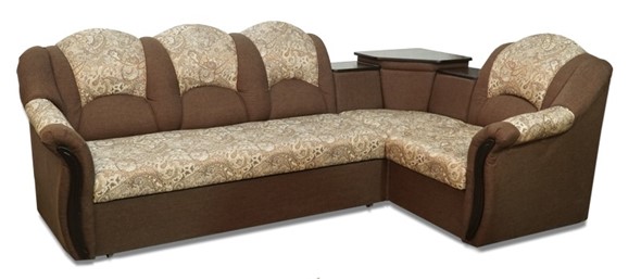 Угловой диван Соня-8 с полкой и креслом в Тамбове - изображение