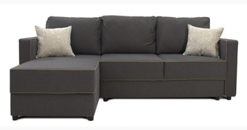 Угловой диван Jordan (Uno grey+Atrium01+Uno cottun) в Тамбове