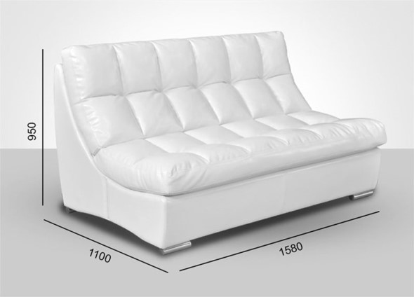 Прямой диван Брайтон с механизмом в Тамбове - изображение