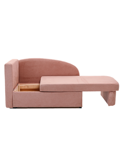 Мягкий диван левый Тедди розовый в Тамбове - изображение 1