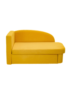 Мягкий диван левый Тедди желтый в Тамбове - предосмотр 1