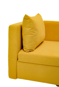 Мягкий диван левый Тедди желтый в Тамбове - предосмотр 5