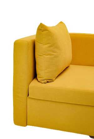 Мягкий диван левый Тедди желтый в Тамбове - изображение 5