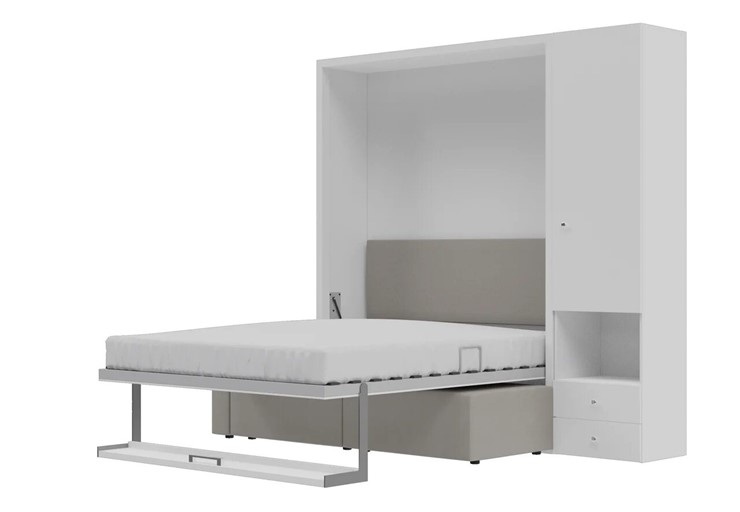 Диван Кровать-трансформер Smart (КД 1400+ШП), шкаф правый, левый подлокотник в Тамбове - изображение 3