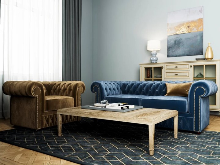 Прямой диван Честер 2,5М (седафлекс) в Тамбове - изображение 11
