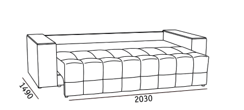 Прямой диван Элегант БД 2022 в Тамбове - изображение 5