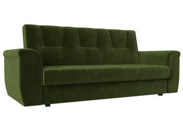 Прямой диван Эллиот, Зеленый (микровельвет) в Тамбове