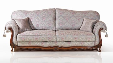 Прямой диван Лондон (4) четырехместный, механизм "Пума" (НПБ) в Тамбове