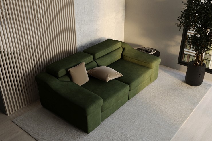 Прямой диван Мюнхен с выкатным механизмом в Тамбове - изображение 9