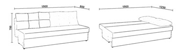 Прямой диван Нео 30 в Тамбове - предосмотр 4