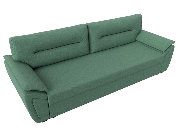 Прямой диван Нэстор Лайт, Амур зеленый (рогожка) в Тамбове - изображение 4