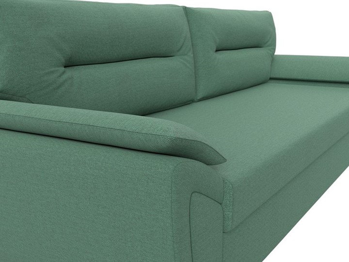 Прямой диван Нэстор Лайт, Амур зеленый (рогожка) в Тамбове - изображение 5
