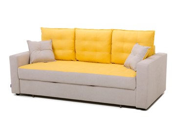 Прямой диван Рио 3 с двумя декоративными подушками в Тамбове