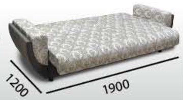 Прямой диван Акварель 2 БД в Тамбове - предосмотр 1