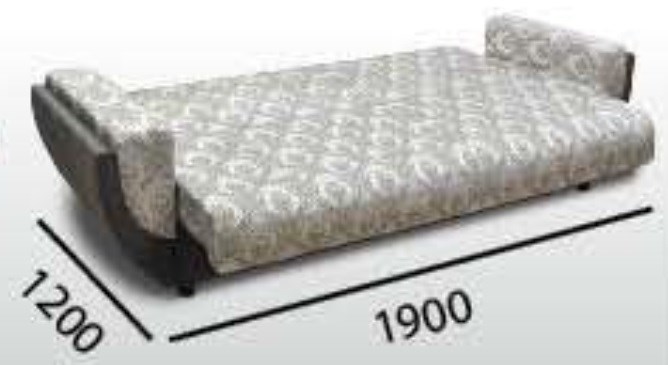 Прямой диван Акварель 2 БД в Тамбове - изображение 1