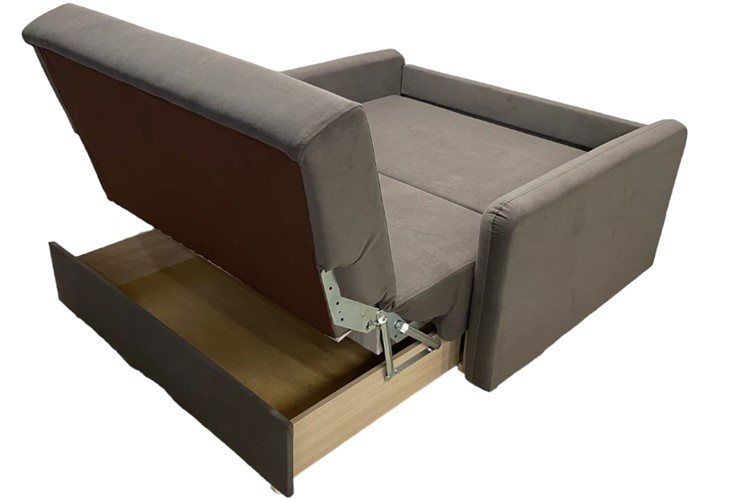 Прямой диван Уют  Аккордеон 1200  БД с подлокотником, НПБ в Тамбове - изображение 7