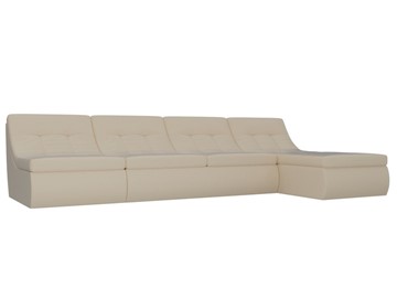 Модульный раскладной диван Холидей, Бежевый (экокожа) в Тамбове - предосмотр
